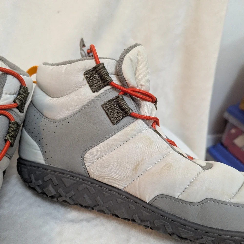 Chaco Ramble Puff Men's Water-Resistant Boots Glacier White Size 8.5 Women's 10